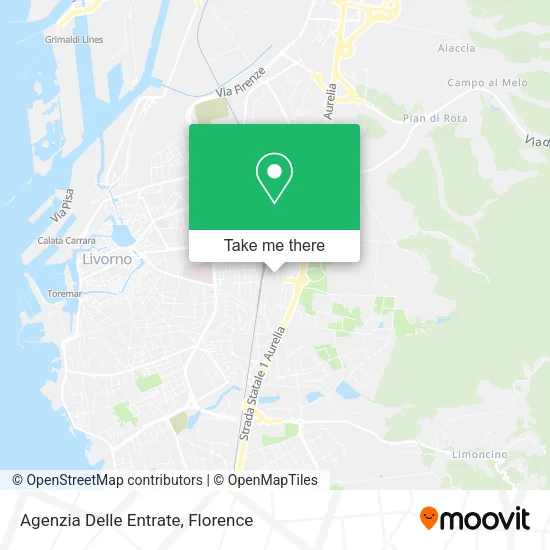 Agenzia Delle Entrate map