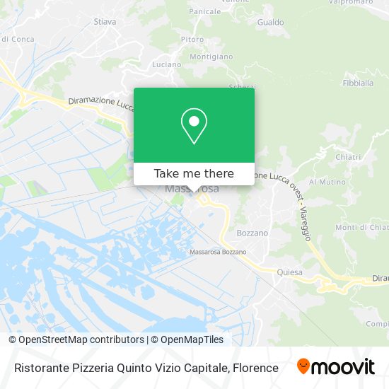 Ristorante Pizzeria Quinto Vizio Capitale map