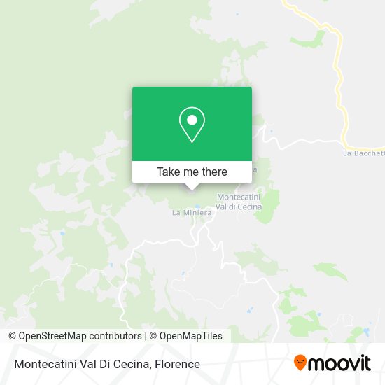 Montecatini Val Di Cecina map