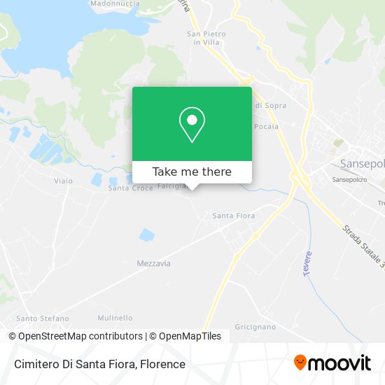 Cimitero Di Santa Fiora map