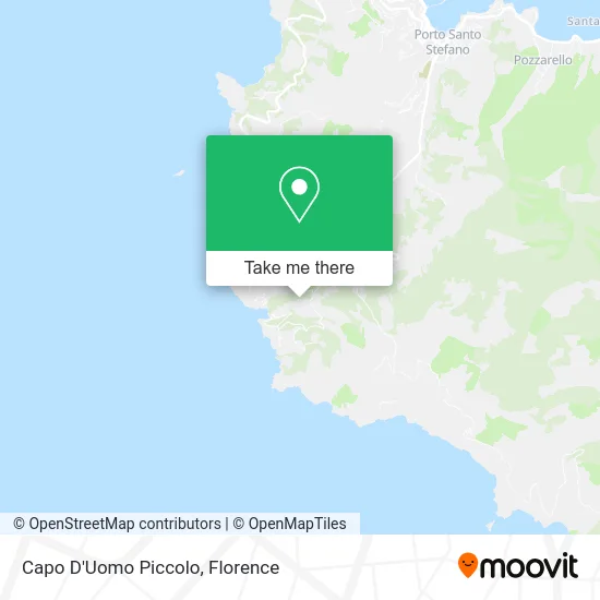 Capo D'Uomo Piccolo map