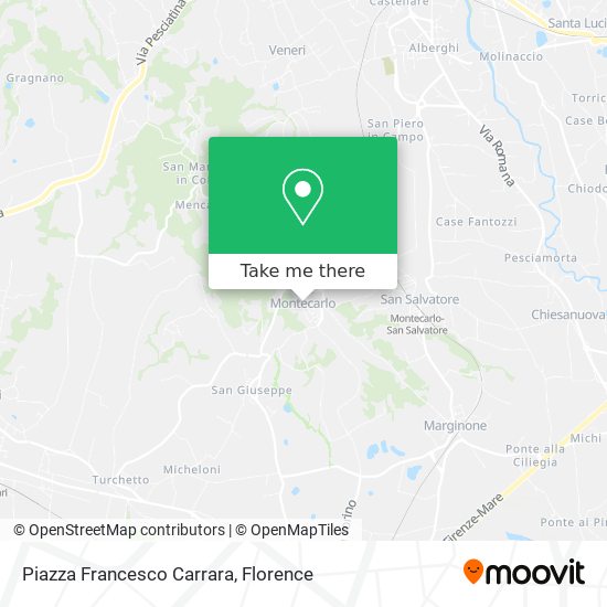 Piazza Francesco Carrara map