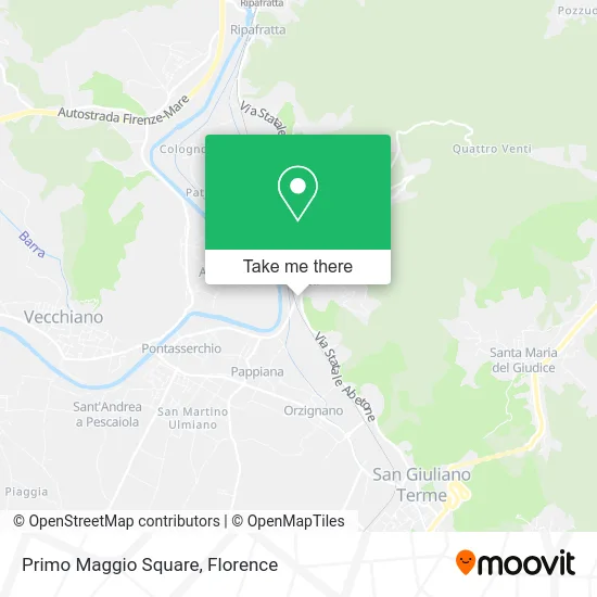 Primo Maggio Square map