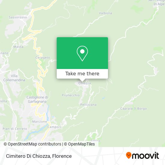 Cimitero Di Chiozza map