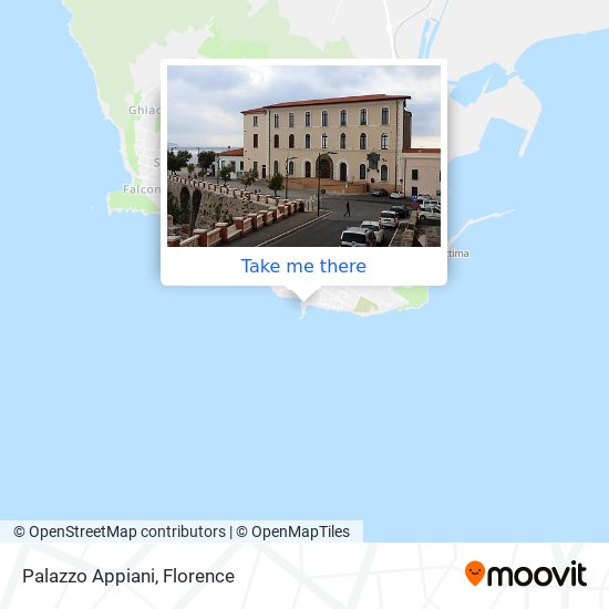 Palazzo Appiani map
