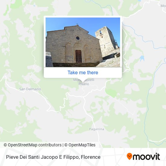 Pieve Dei Santi Jacopo E Filippo map