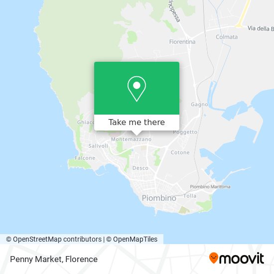 Penny Market map