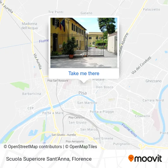 Sant'Anna Higher School map