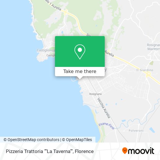 Pizzeria Trattoria ""La Taverna"" map