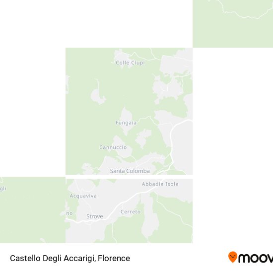 Castello Degli Accarigi map