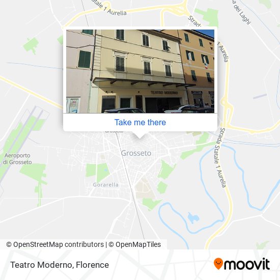 Teatro Moderno map