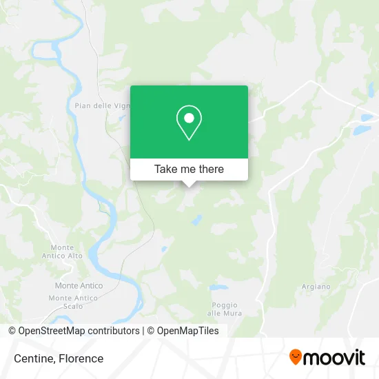 Centine map
