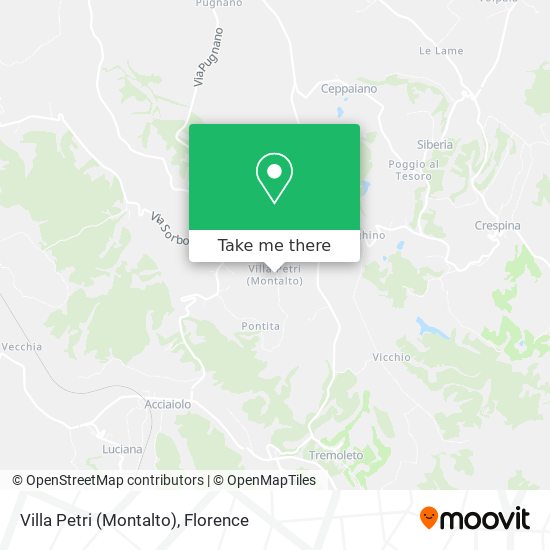 Villa Petri (Montalto) map