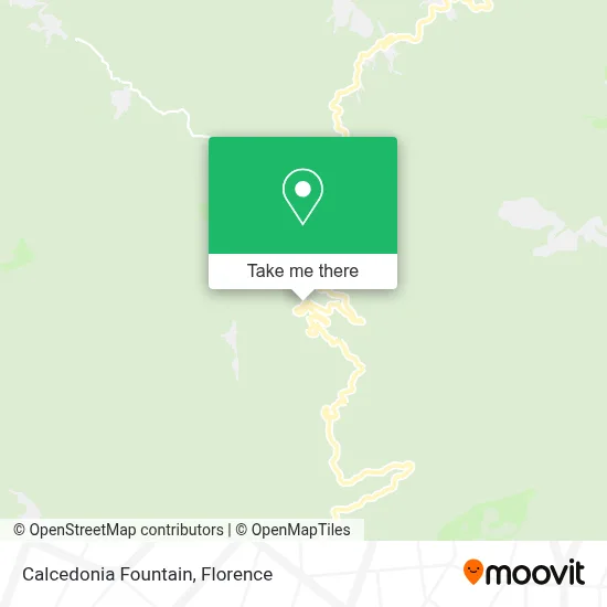 Calcedonia Fountain map