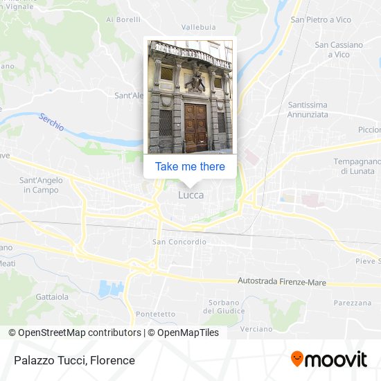 Palazzo Tucci map