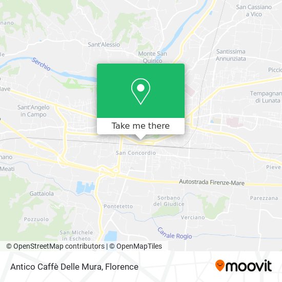 Antico Caffè Delle Mura map