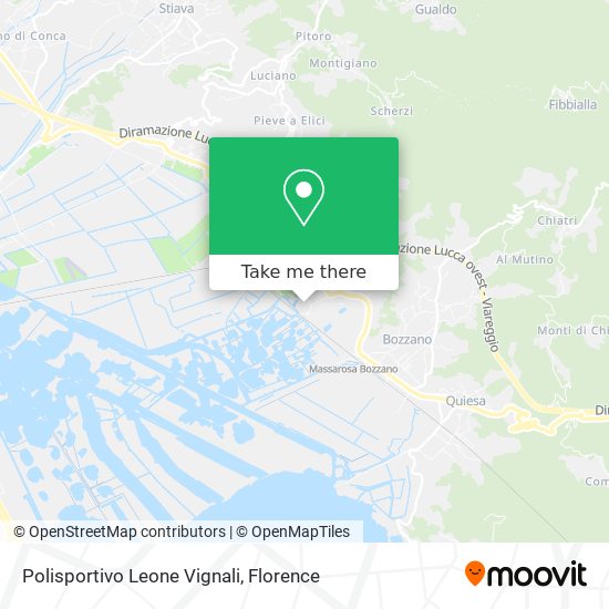 Polisportivo Leone Vignali map