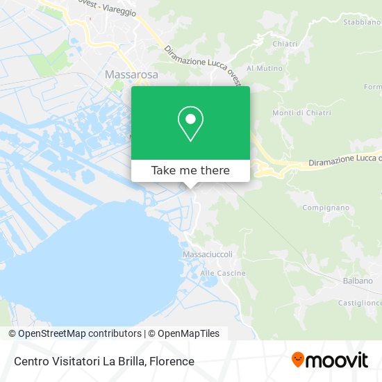 Centro Visitatori La Brilla map