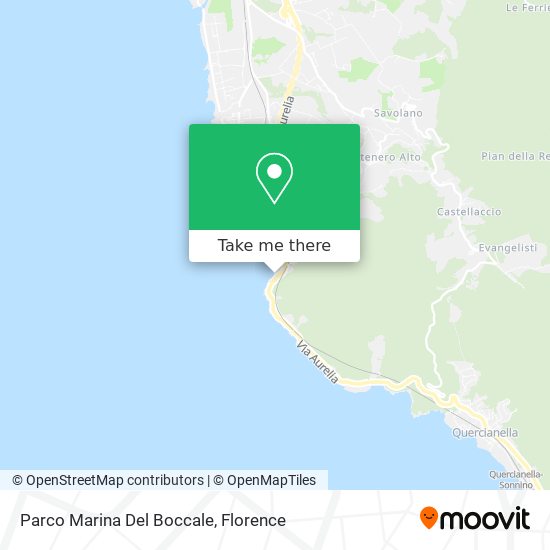 Parco Marina Del Boccale map