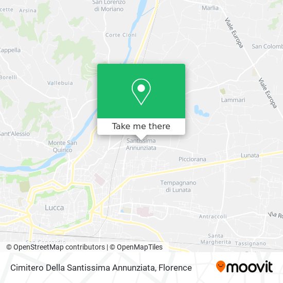Cimitero Della Santissima Annunziata map