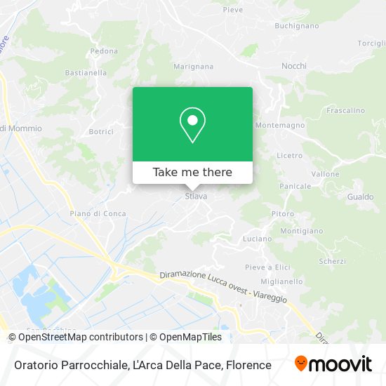 Oratorio Parrocchiale, L'Arca Della Pace map
