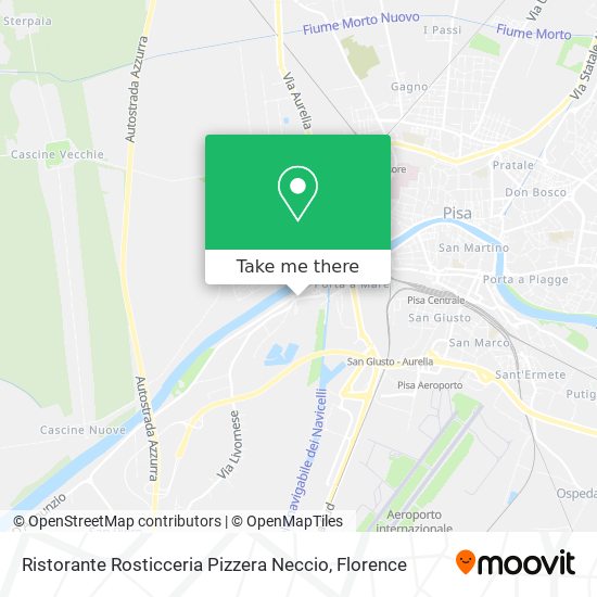 Ristorante Rosticceria Pizzera Neccio map