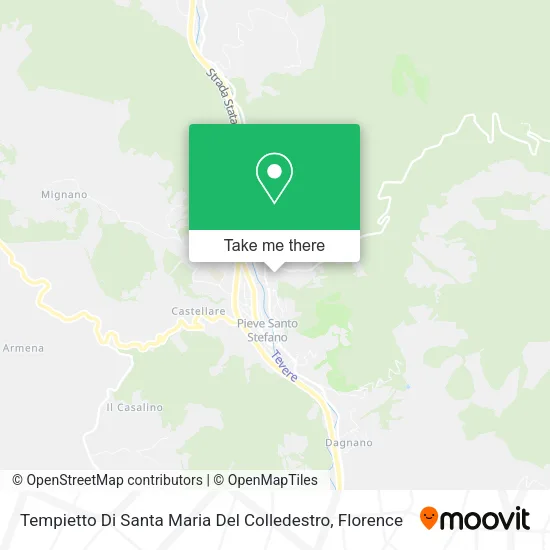Tempietto Di Santa Maria Del Colledestro map