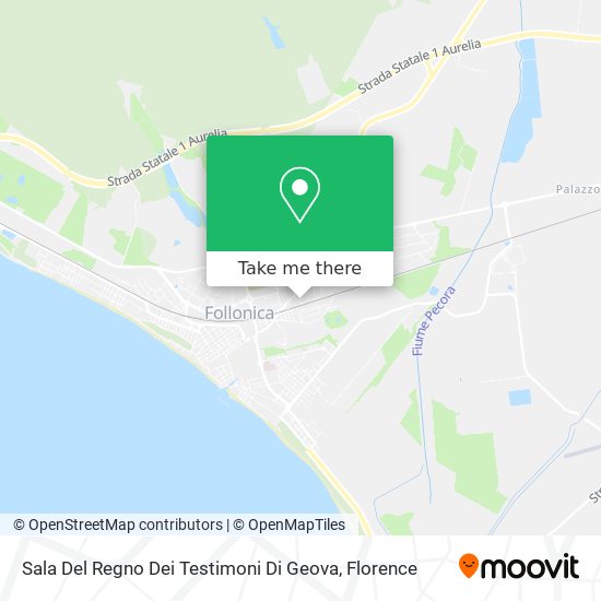 Sala Del Regno Dei Testimoni Di Geova map