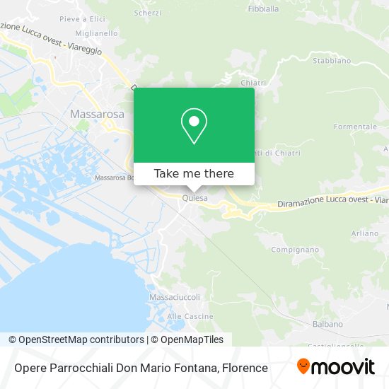 Opere Parrocchiali Don Mario Fontana map