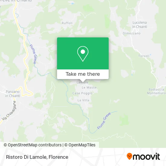 Lamole Refreshment map