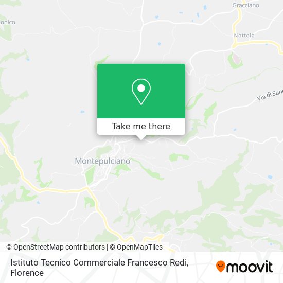 Istituto Tecnico Commerciale Francesco Redi map