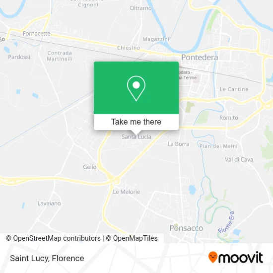 Saint Lucy map