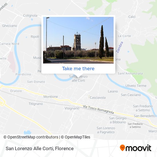 San Lorenzo Alle Corti map