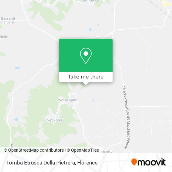 Tomba Etrusca Della Pietrera map