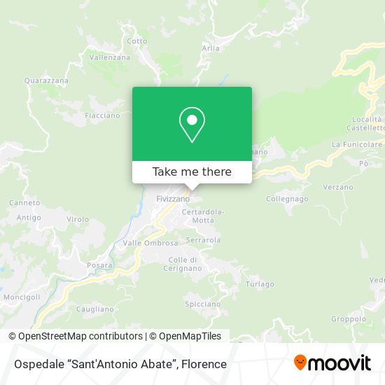 Ospedale “Sant'Antonio Abate” map