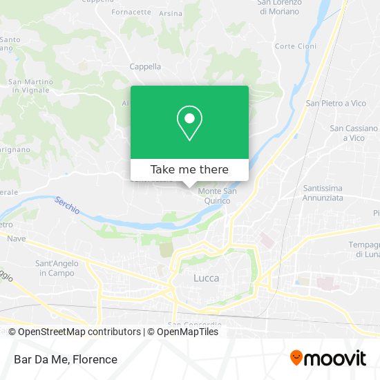 Bar Da Me map