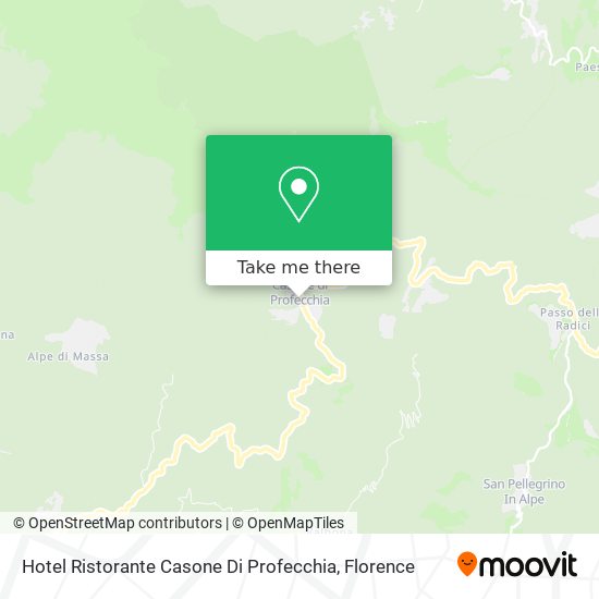 Hotel Ristorante Casone Di Profecchia map