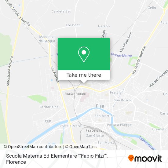 Scuola Materna Ed Elementare ""Fabio Filzi"" map