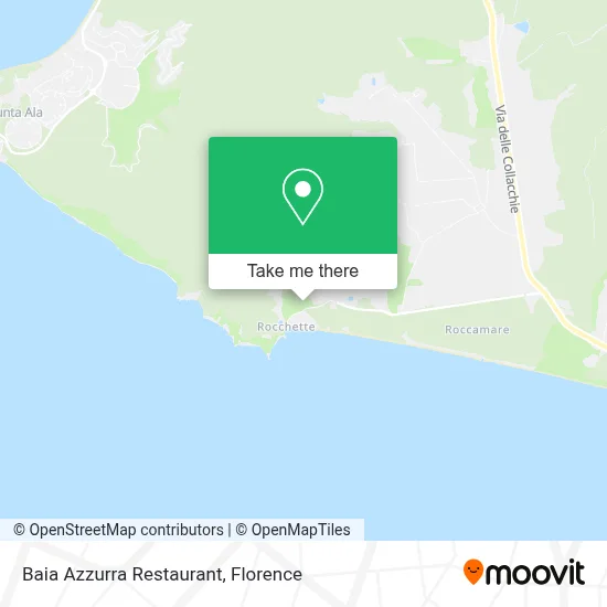 Baia Azzurra Restaurant map