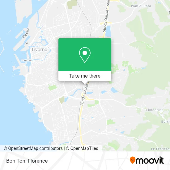Bon Ton map