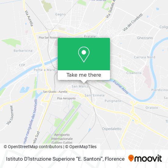 Istituto D’Istruzione Superiore “E. Santoni” map