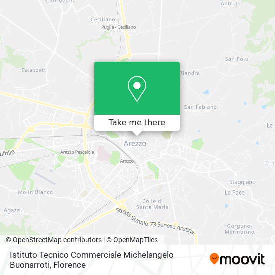 Istituto Tecnico Commerciale Michelangelo Buonarroti map