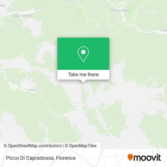 Picco Di Capradossa map