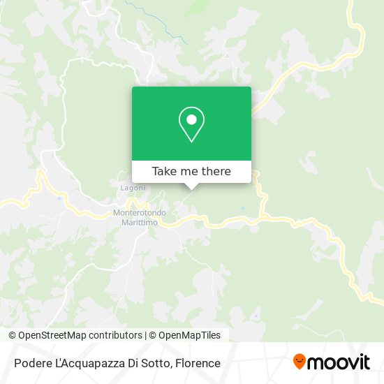 Podere L'Acquapazza Di Sotto map