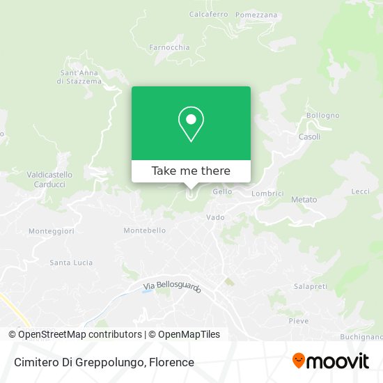 Cimitero Di Greppolungo map
