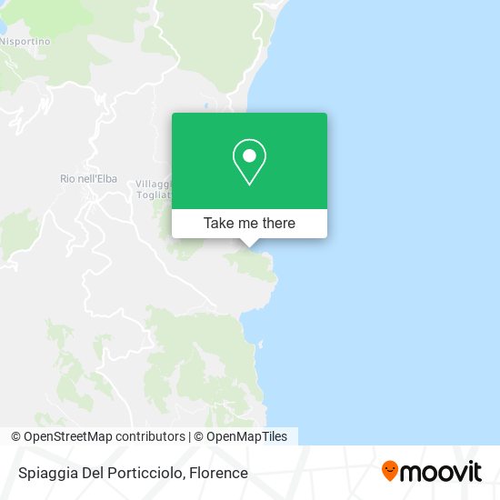 Spiaggia Del Porticciolo map