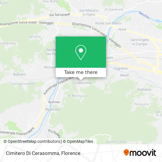 Cimitero Di Cerasomma map