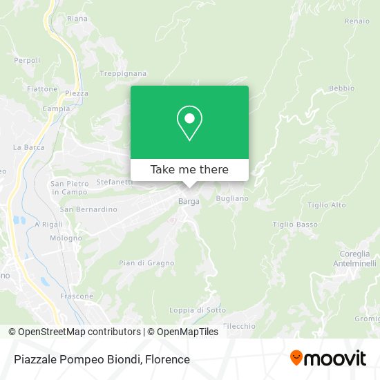 Piazzale Pompeo Biondi map