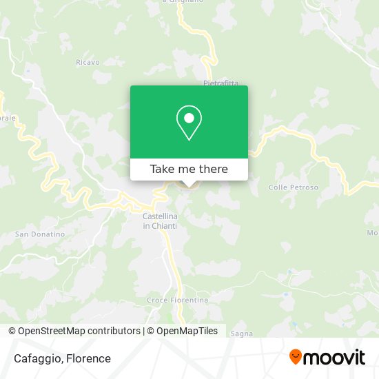 Cafaggio map