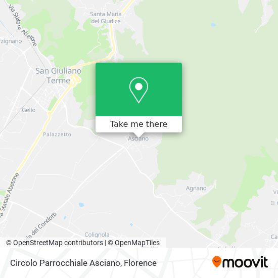 Circolo Parrocchiale Asciano map